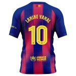 Günstige Fußballtrikots FC Barcelona Lamine Yamal 10 Kinder Heimtrikot 2025-26 Kurzarm